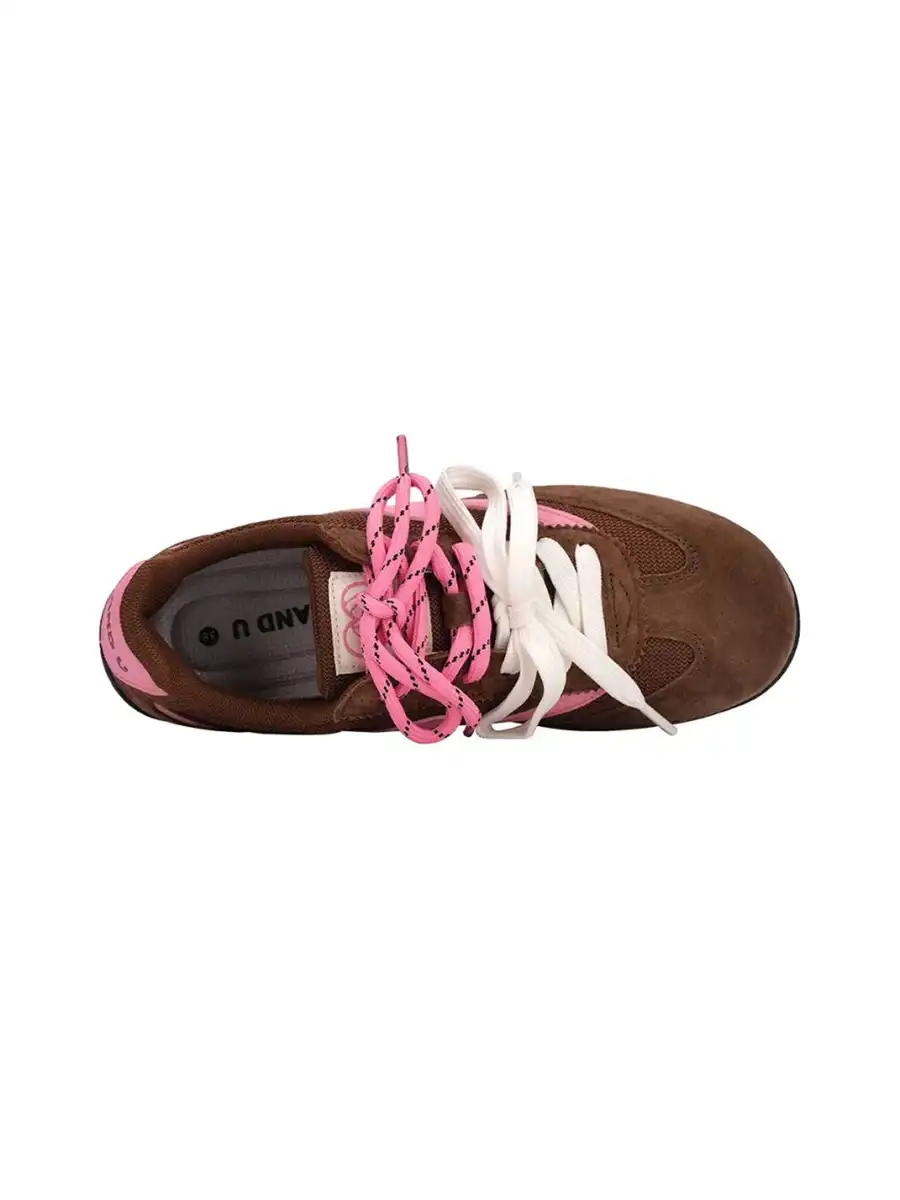 ANDU | "Chicane" Classic Racing Motor Sports Trainer-Brown - 3