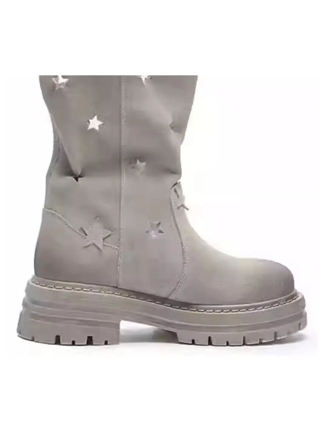 GSL | Suede Star Cut-Out Boots