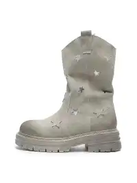 GSL | Suede Star Cut-Out Boots