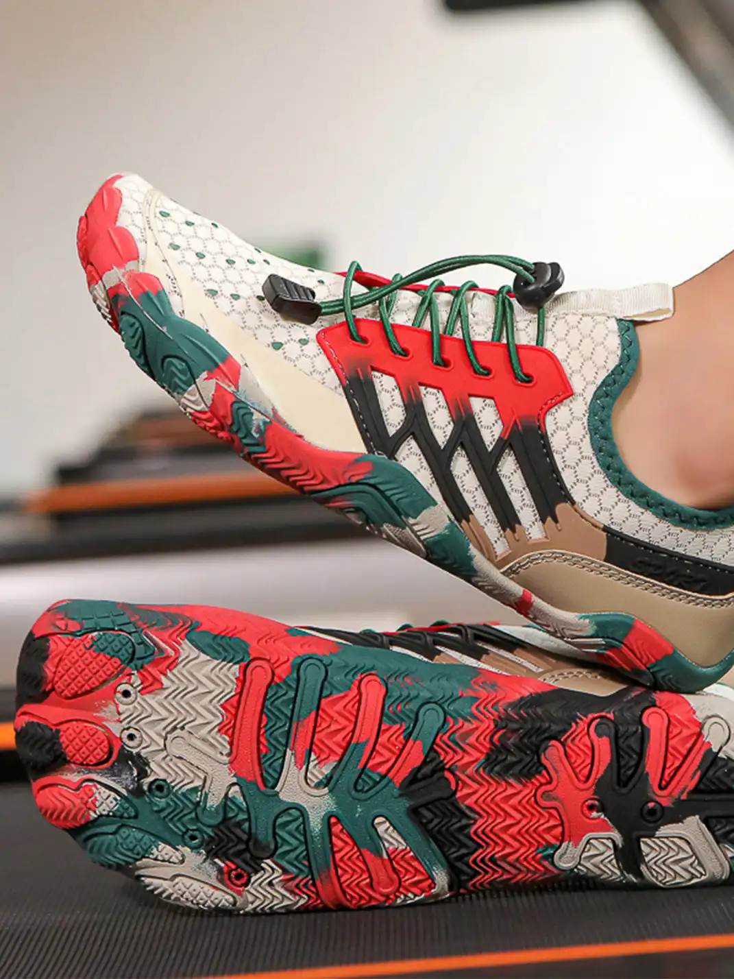 ONHUO | "Spotlight" Bare Foot Quick Lace Finger Shoes