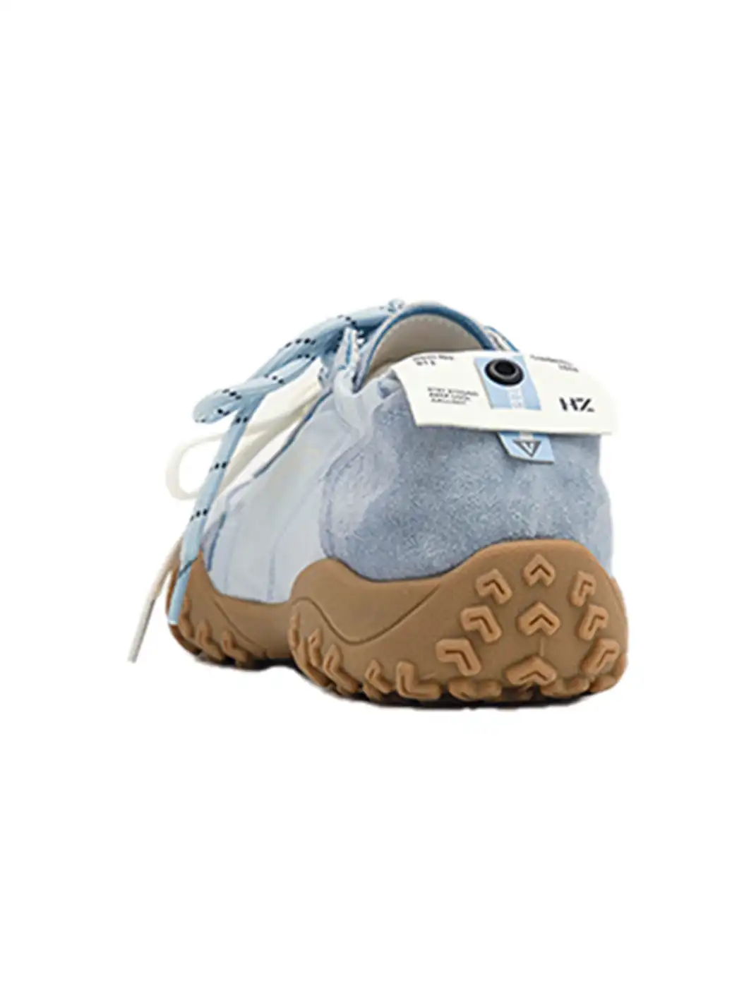 UNCLEWEN | Slip-On Double Laced Trainer With Removable Heightening Insole-Blue