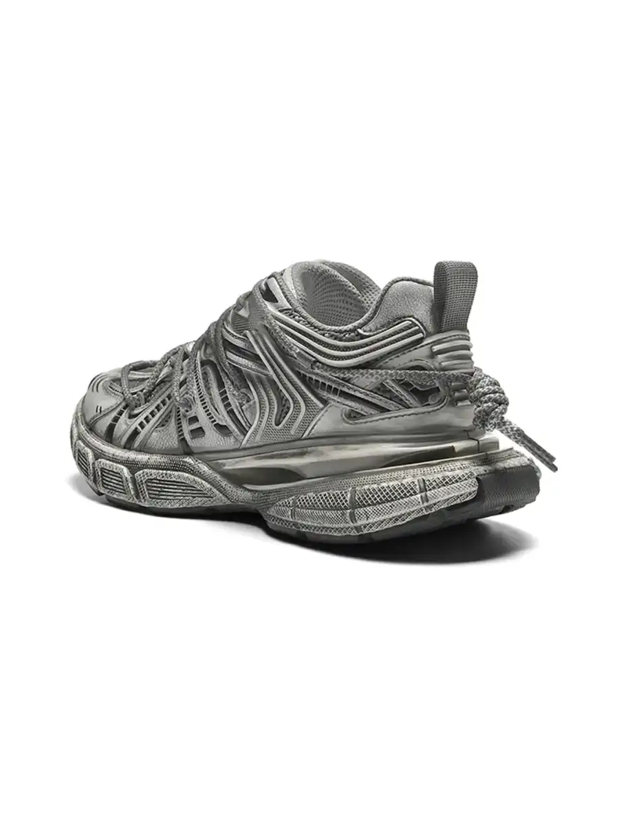 MASON GARMENTS | “Dazzle" Double Laced Chunky Fashion Sneaker-Aged - 3