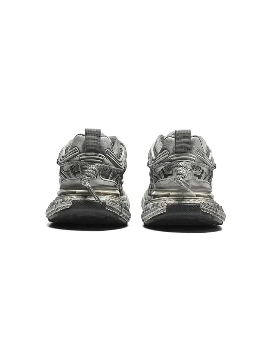 MASON GARMENTS | “Dazzle" Double Laced Chunky Fashion Sneaker-Aged - 4