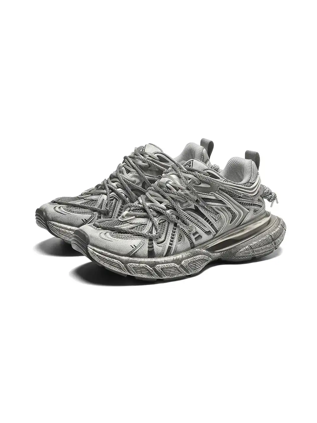MASON GARMENTS | “Dazzle" Double Laced Chunky Fashion Sneaker-Aged