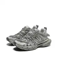 MASON GARMENTS | “Dazzle" Double Laced Chunky Fashion Sneaker-Aged