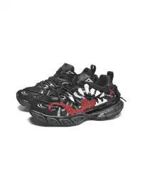 MASON GARMENTS | “Dazzle" Double Laced Chunky Fashion Sneaker-Venom