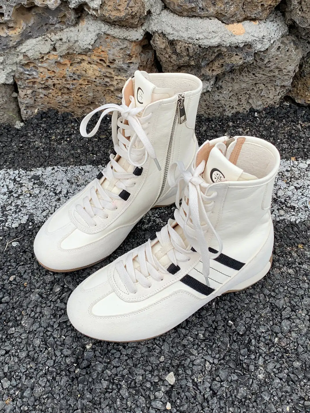 YUYAN丨Hybrid Cowgirl Boxing Trainer Boots