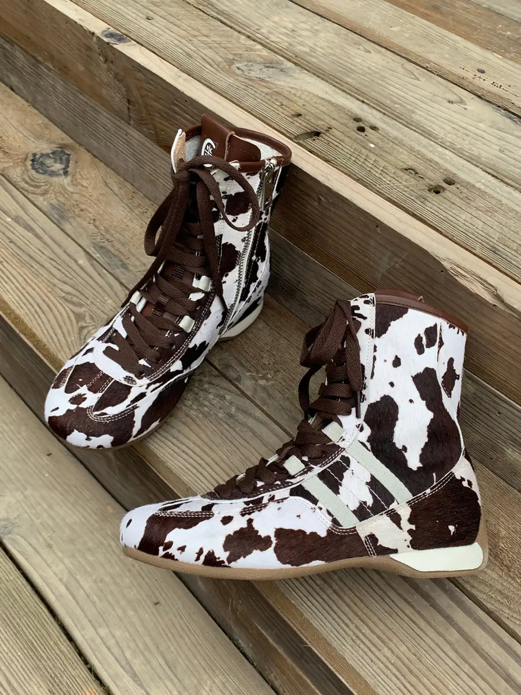 YUYAN丨Hybrid Cowgirl Boxing Trainer Boots