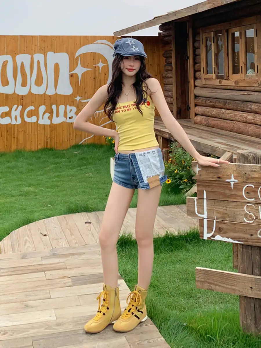 YUYAN丨Hybrid Cowgirl Boxing Trainer Boots - 4