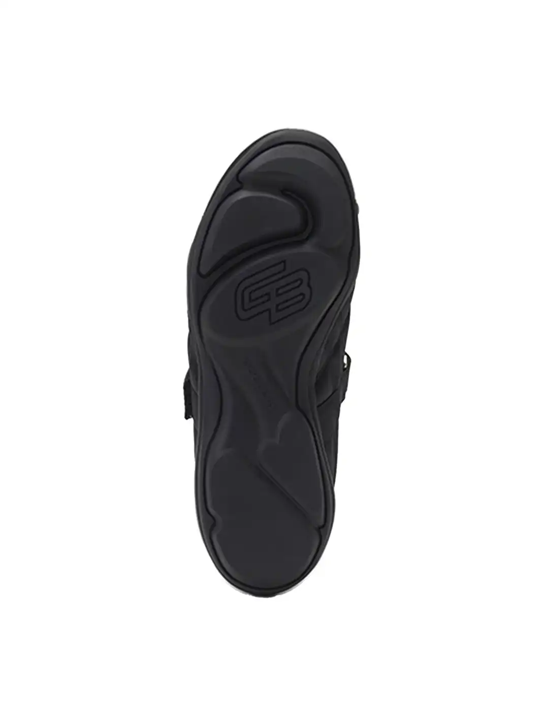 GOODBAI | Hybrid Soccer Ballet Velcro Satin Trainer-Black