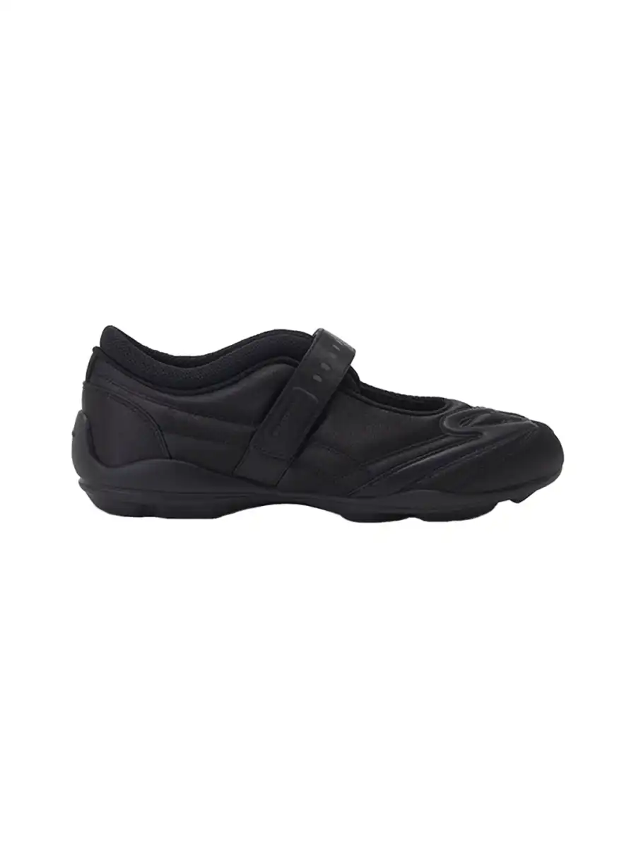 GOODBAI | Hybrid Soccer Ballet Velcro Satin Trainer-Black - 4