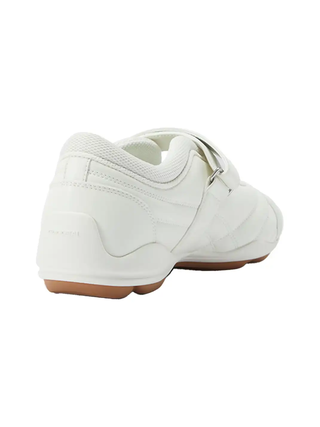 GOODBAI | Hybrid Soccer Ballet Velcro Leather Trainer-White