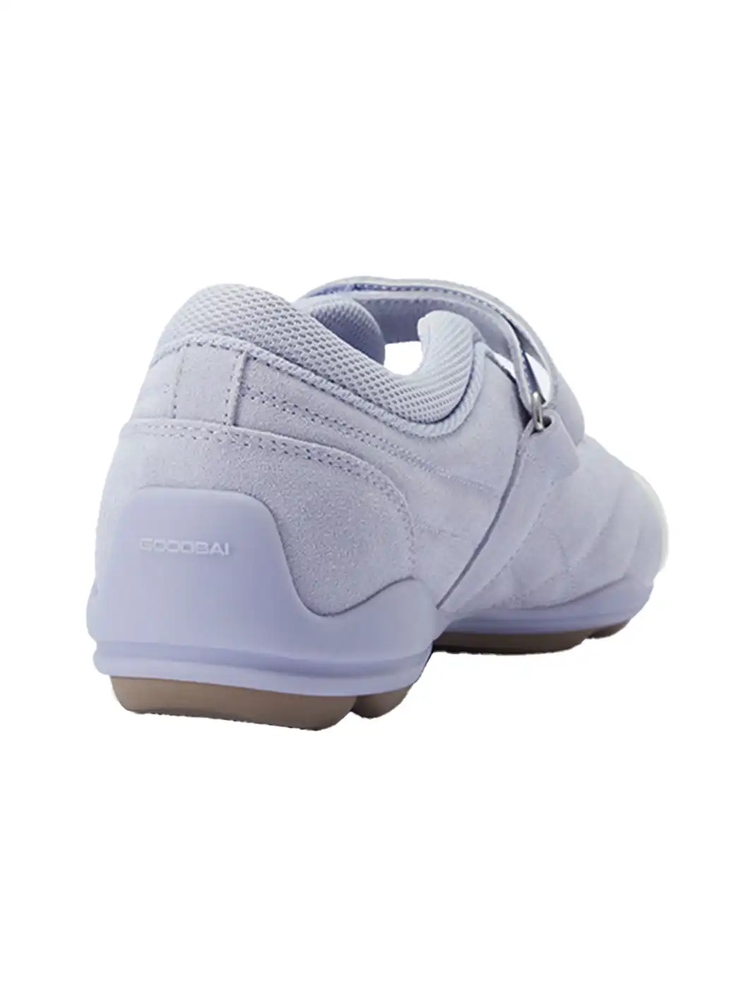 GOODBAI | Hybrid Soccer Ballet Velcro Suede Trainer-Lavender
