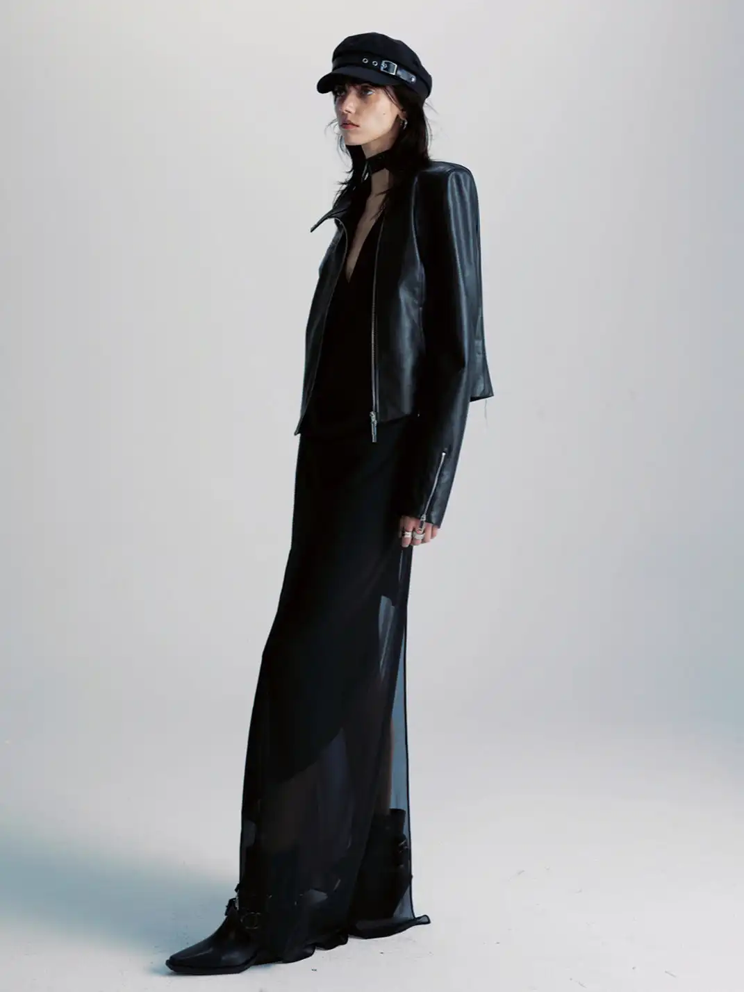COMMONCE.NET | "Lucid Rider Silhouette No. 1" Asymmetrical Zipper Jacket
