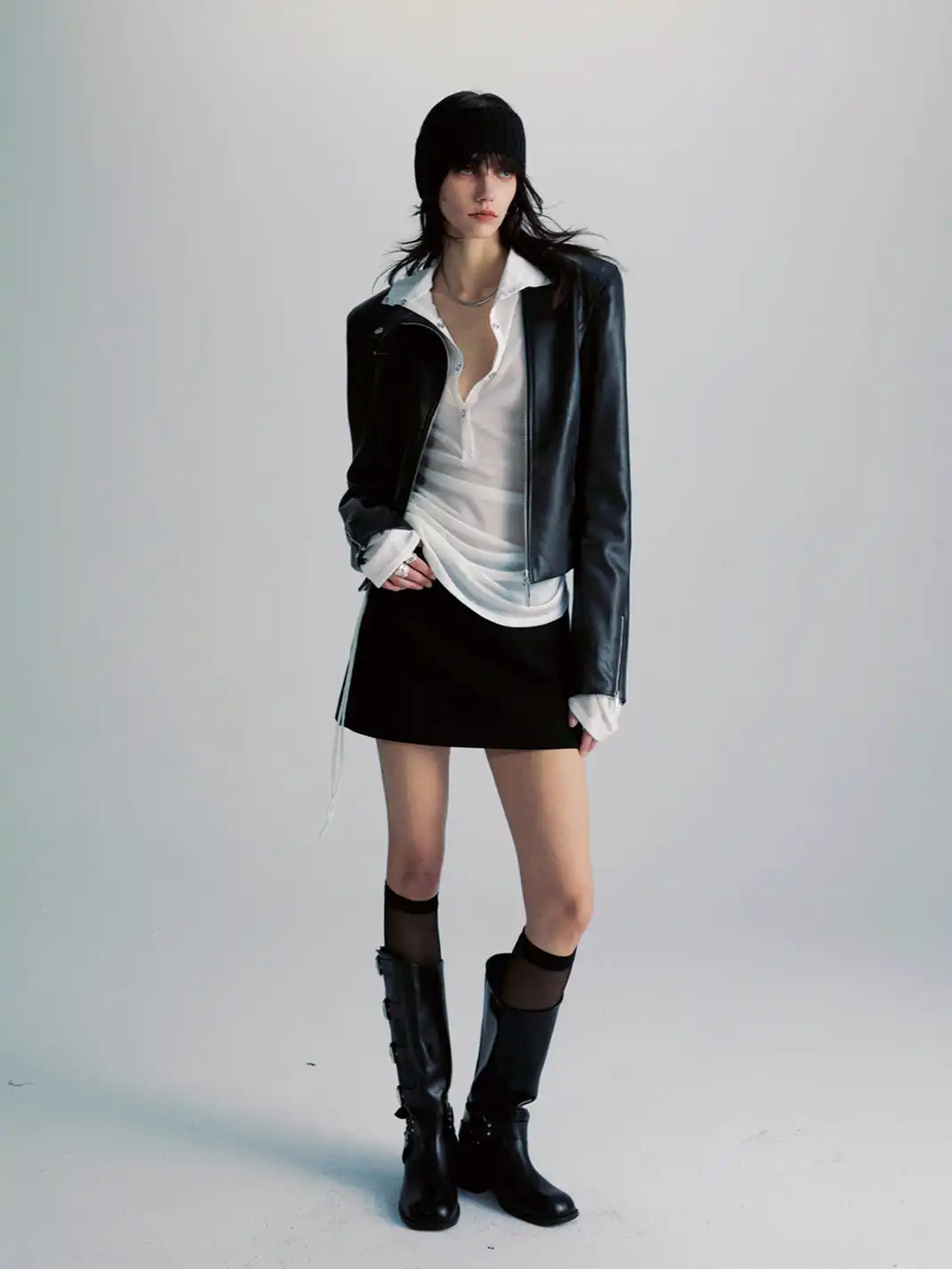 COMMONCE.NET | "Lucid Rider Silhouette No. 1" Asymmetrical Zipper Jacket