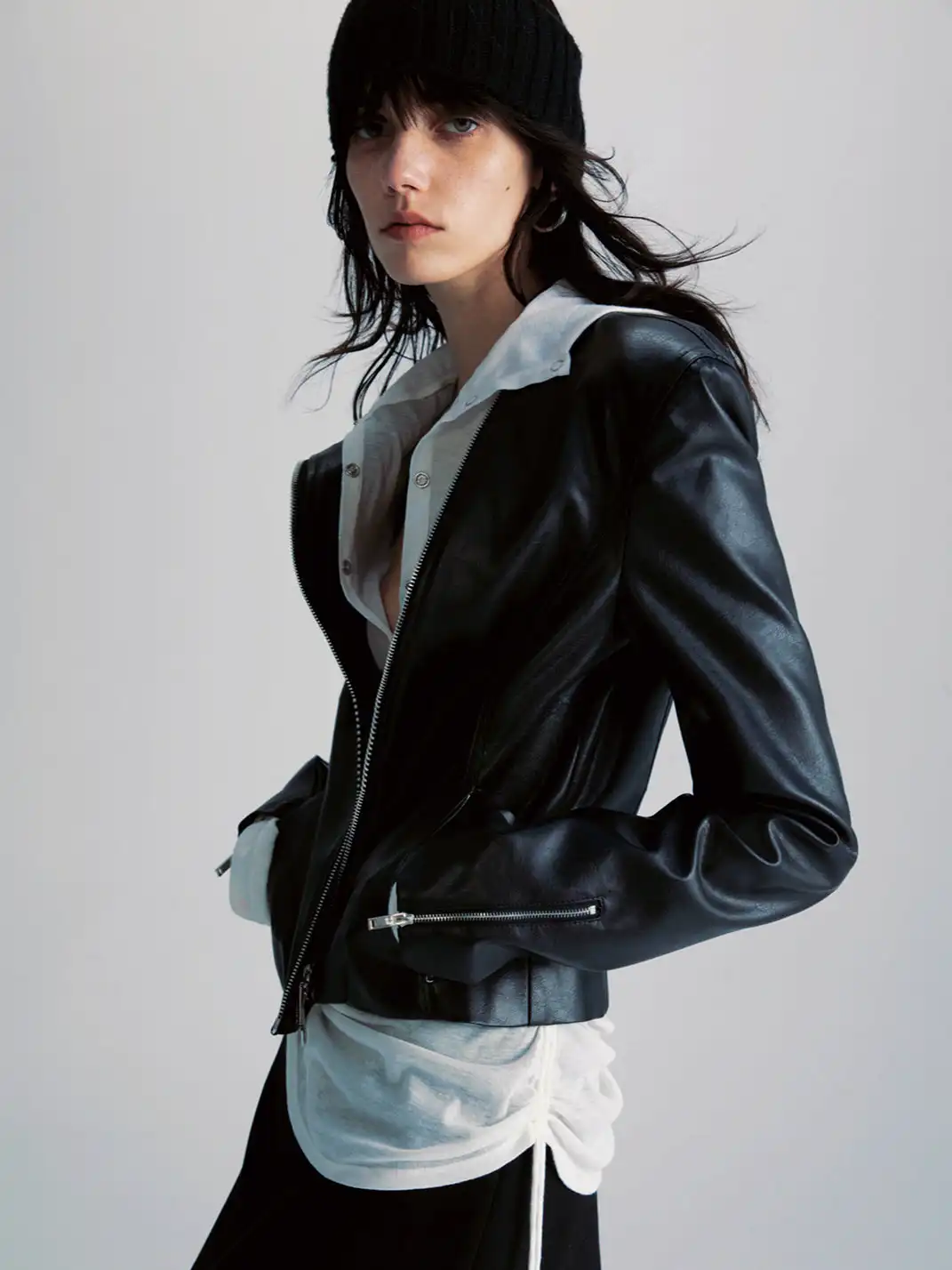 COMMONCE.NET | "Lucid Rider Silhouette No. 1" Asymmetrical Zipper Jacket