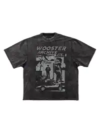 WoosterArchive | “The Crims" Washed Heavyweight Cotton T-Shirt