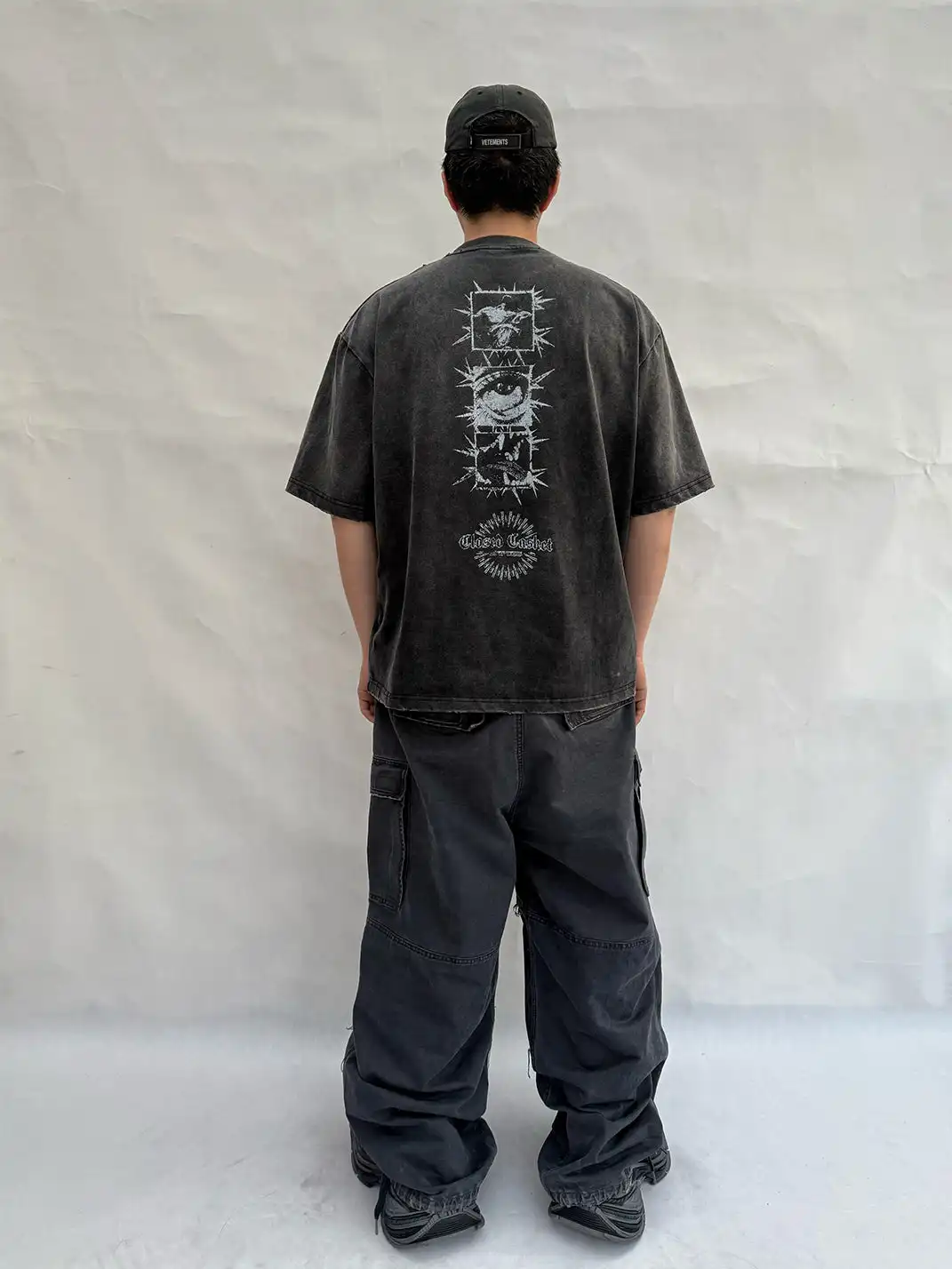 WoosterArchive | “Lost Crown" Washed Heavyweight Cotton T-Shirt