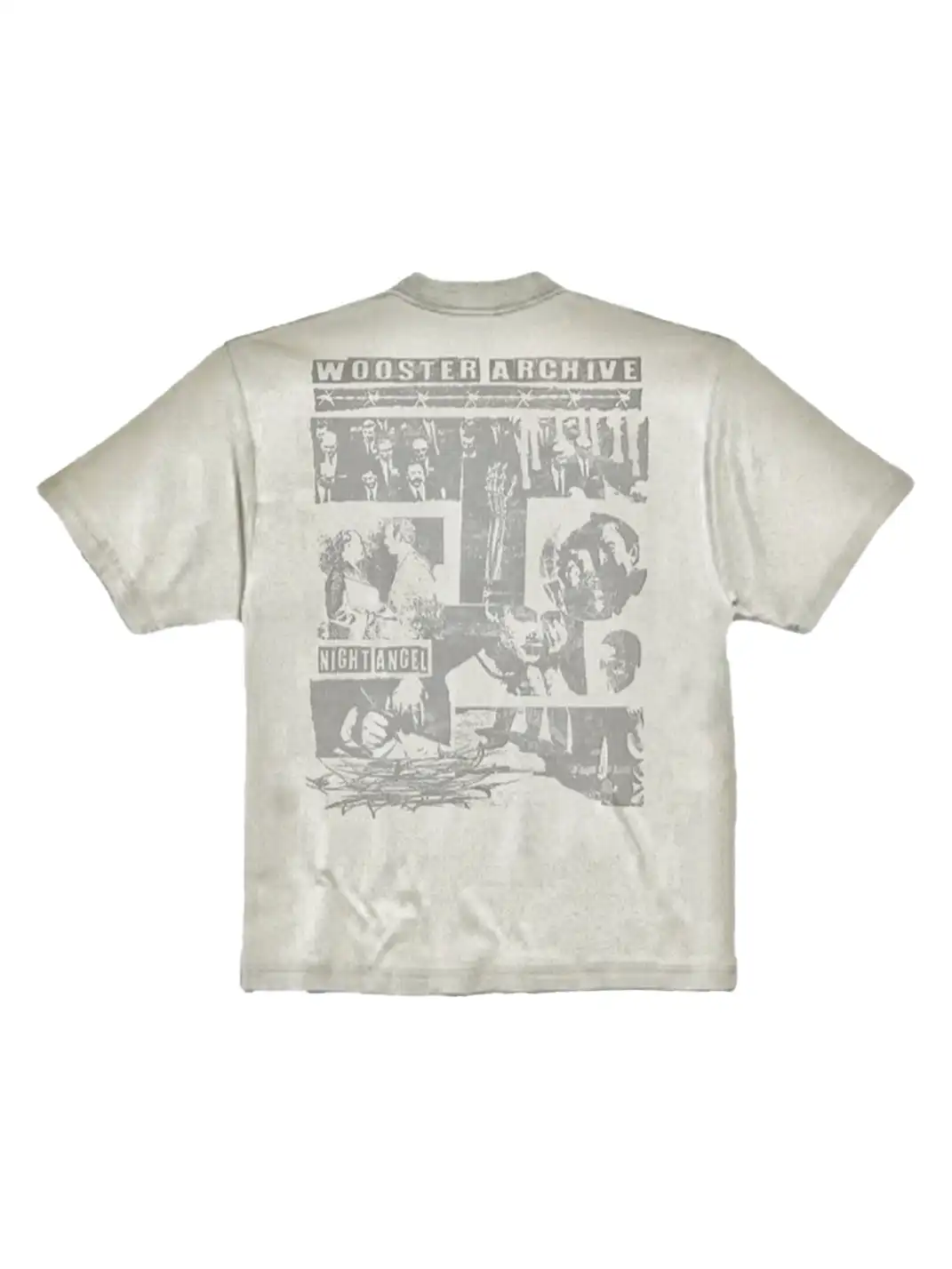 WoosterArchive | “Night Angle" Washed Heavyweight Cotton T-Shirt
