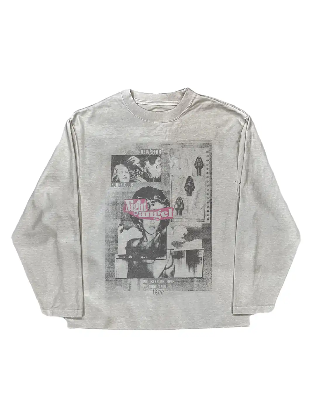 WoosterArchive | “Night Angle" Washed Heavyweight Cotton T-Shirt