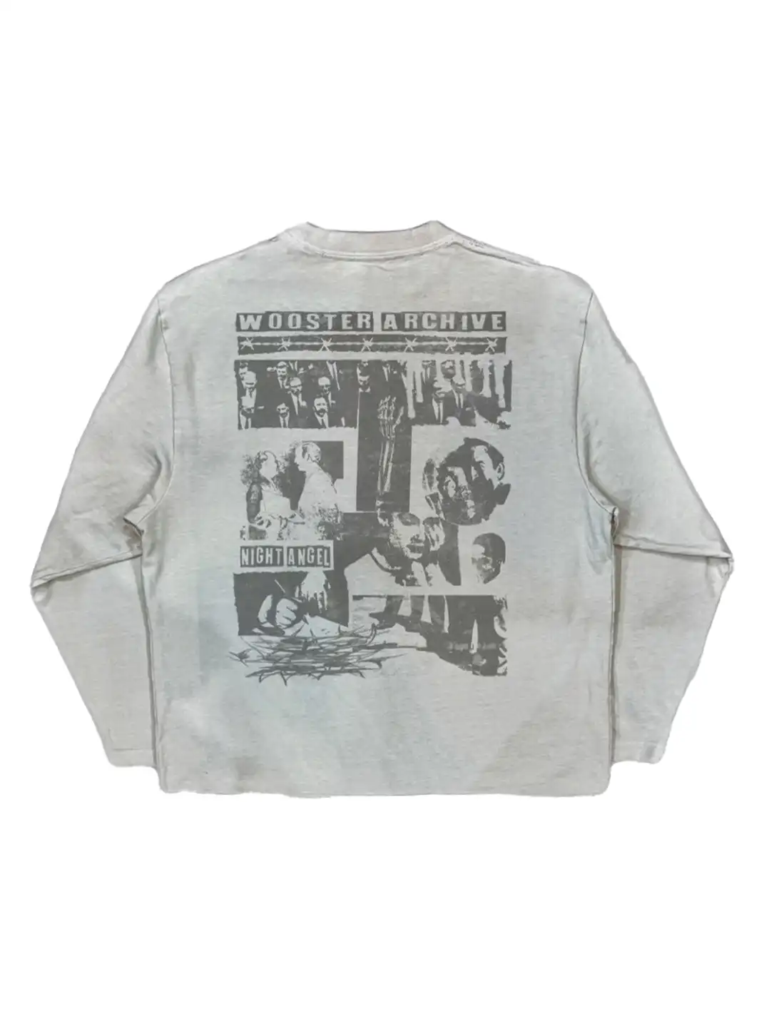 WoosterArchive | “Night Angle" Washed Heavyweight Cotton T-Shirt