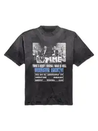 WoosterArchive | “V & Saltburn" Washed Heavyweight Cotton T-Shirt