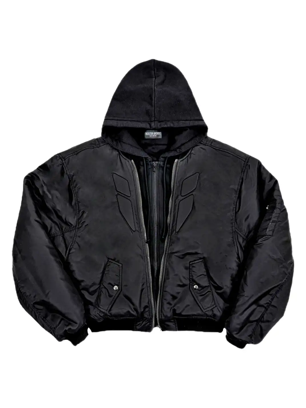 WoosterArchive | Double Layered Nylon Bomber Jacket