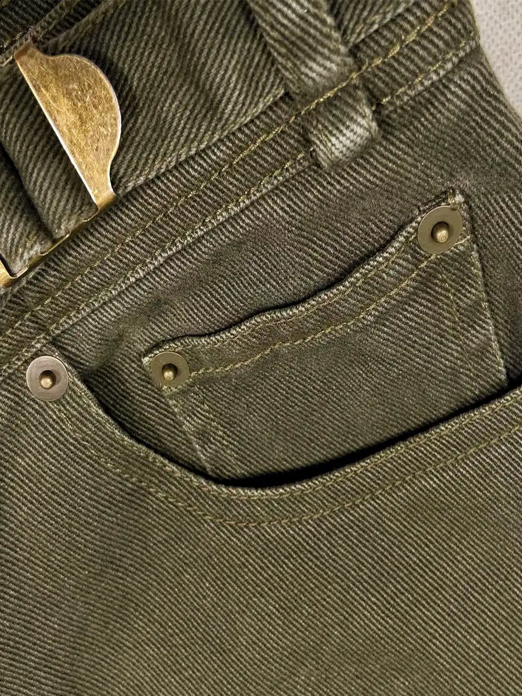 WoosterArchive | Millitary Green Cargo Pants With Removable Legs