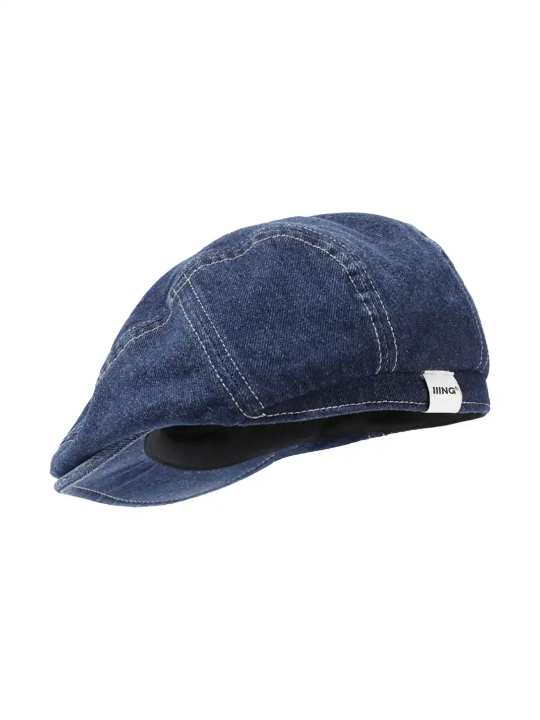 IIING | Retro Washed Denim Adjustable Beret Hat