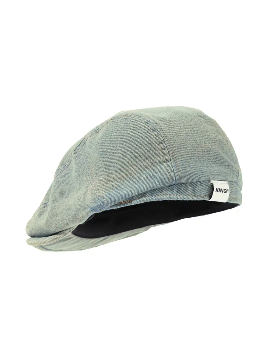 IIING | Retro Washed Denim Adjustable Beret Hat