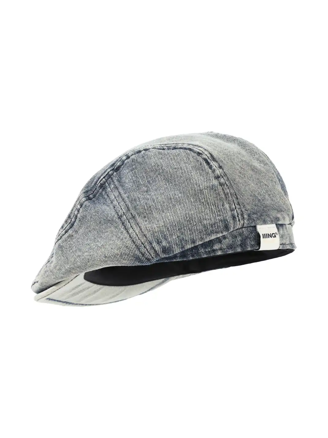 IIING | Retro Washed Denim Adjustable Beret Hat