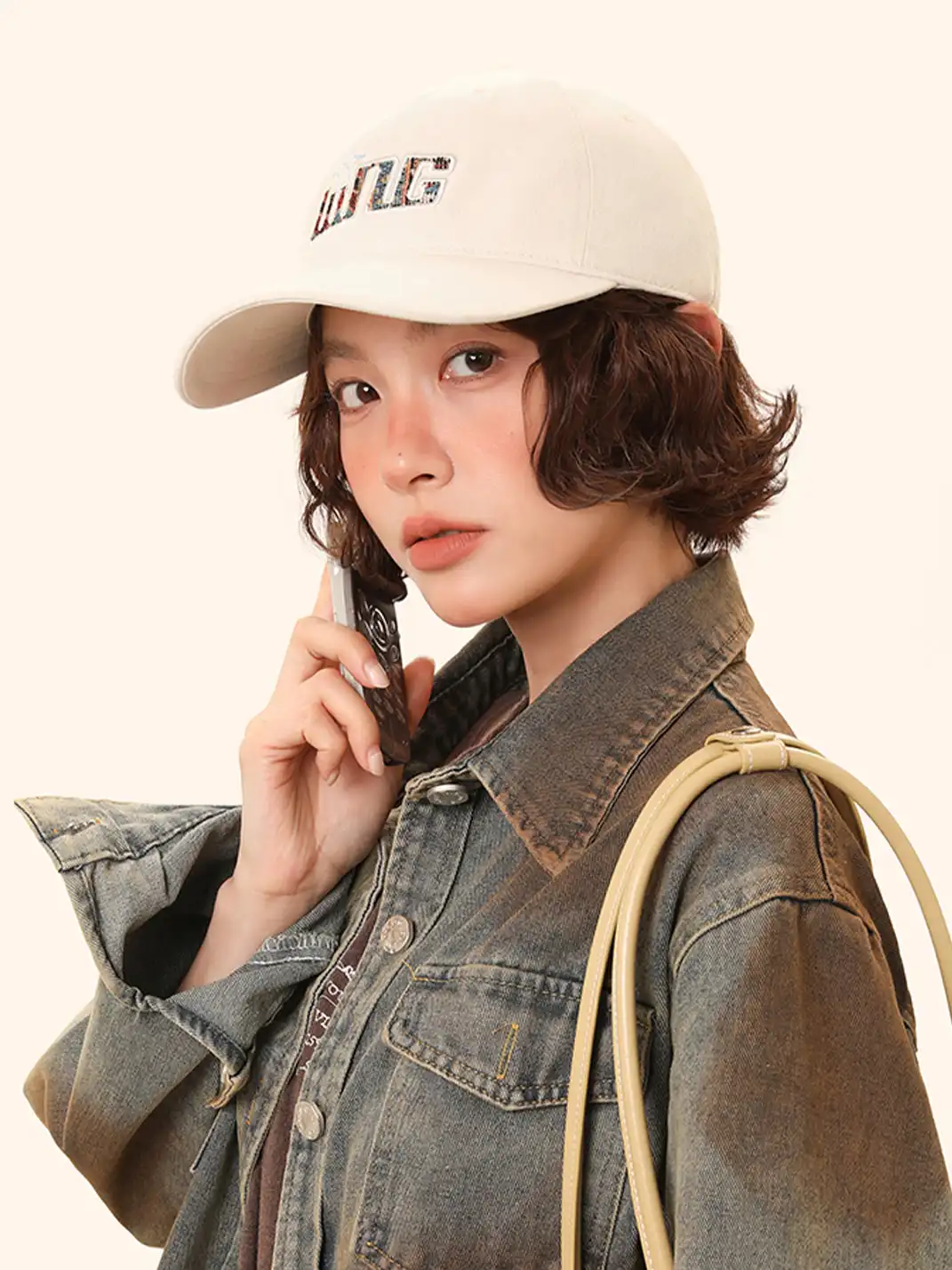 IIING | MonoLuxe Curved Brim Baseball Cap