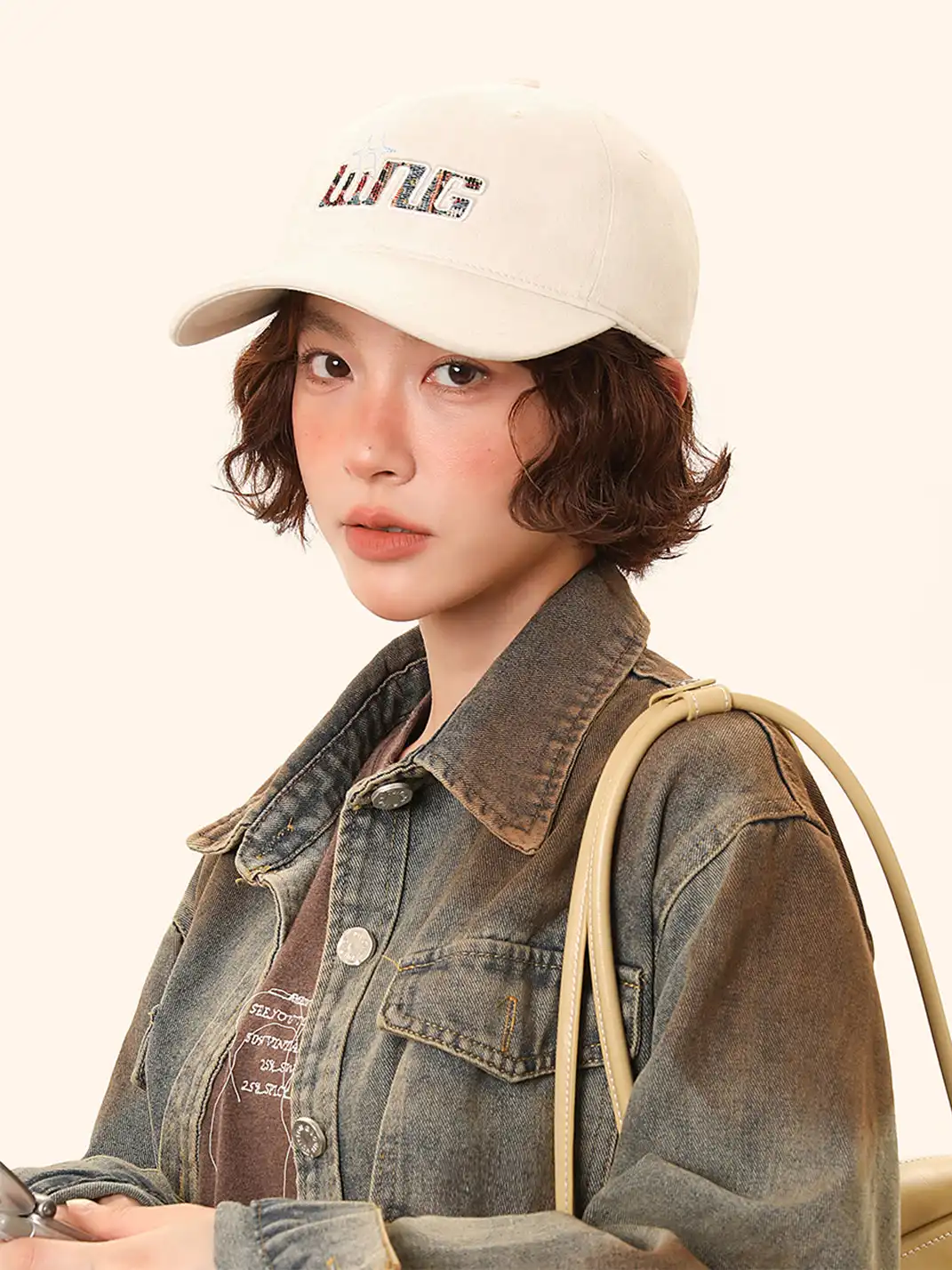 IIING | MonoLuxe Curved Brim Baseball Cap