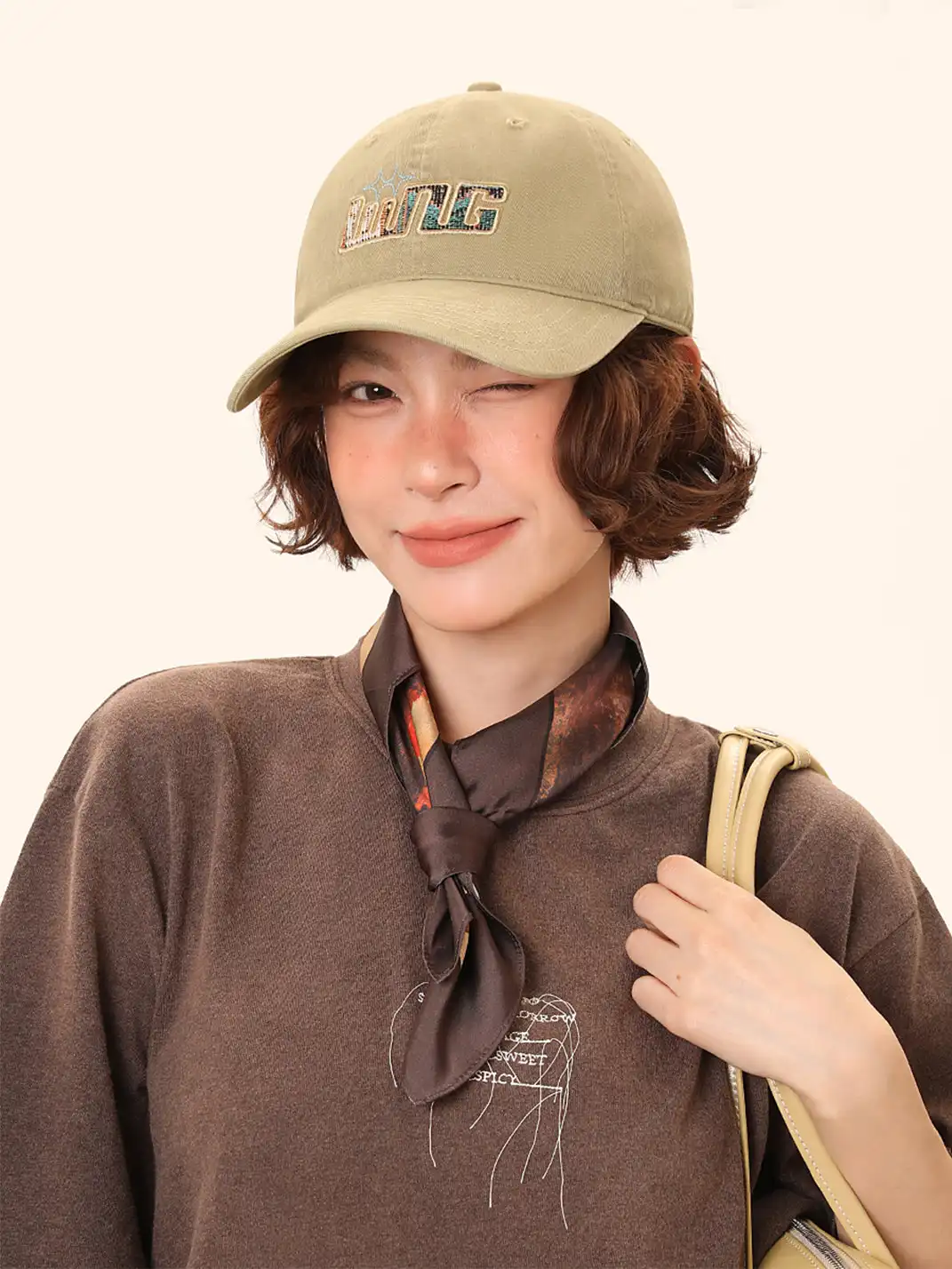 IIING | MonoLuxe Curved Brim Baseball Cap
