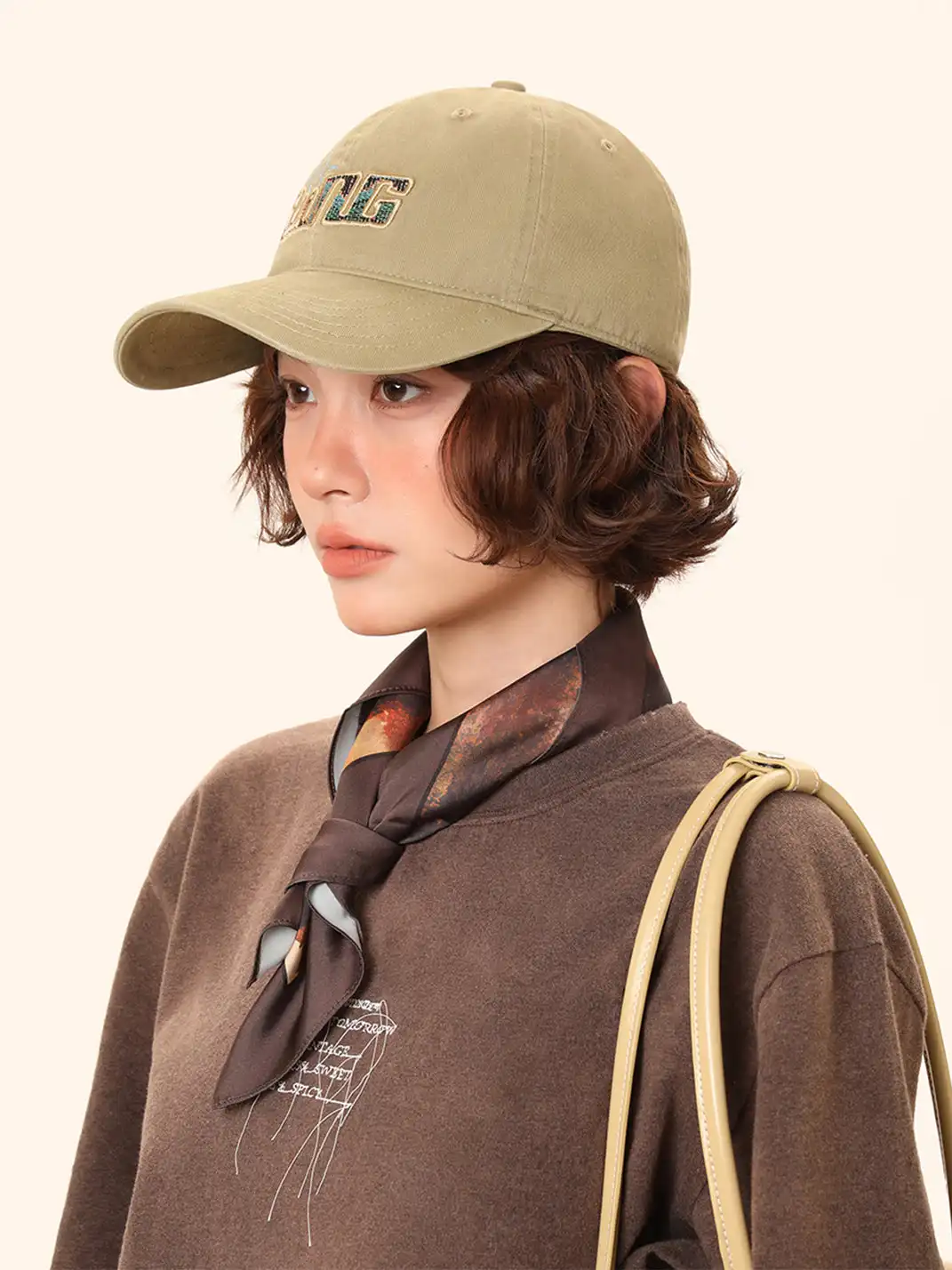 IIING | MonoLuxe Curved Brim Baseball Cap