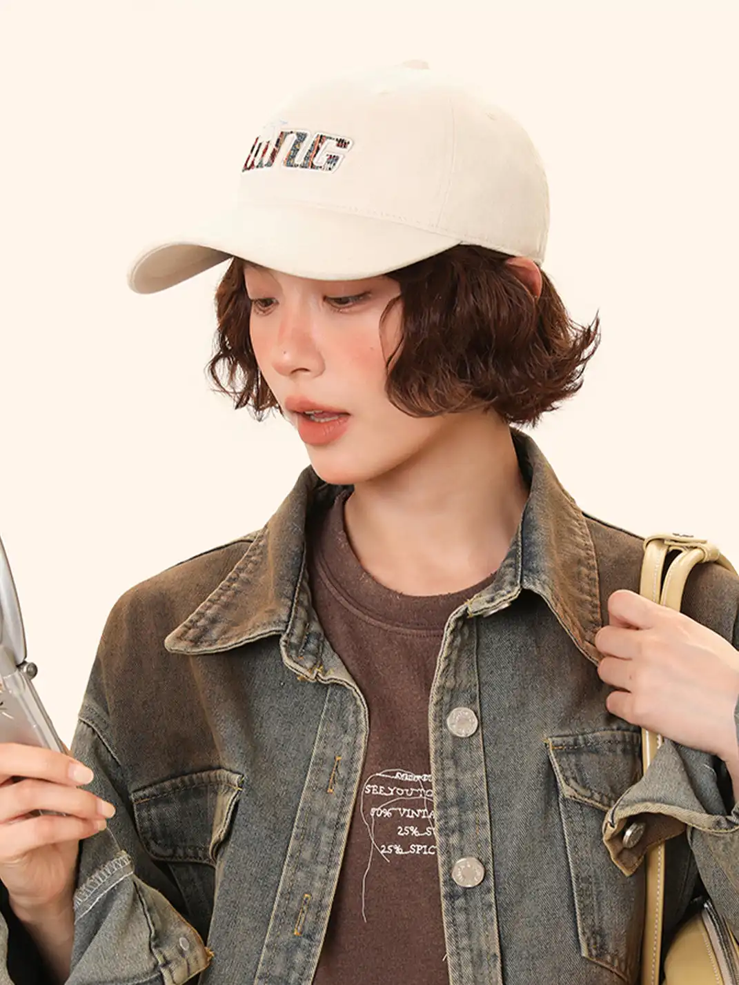 IIING | MonoLuxe Curved Brim Baseball Cap