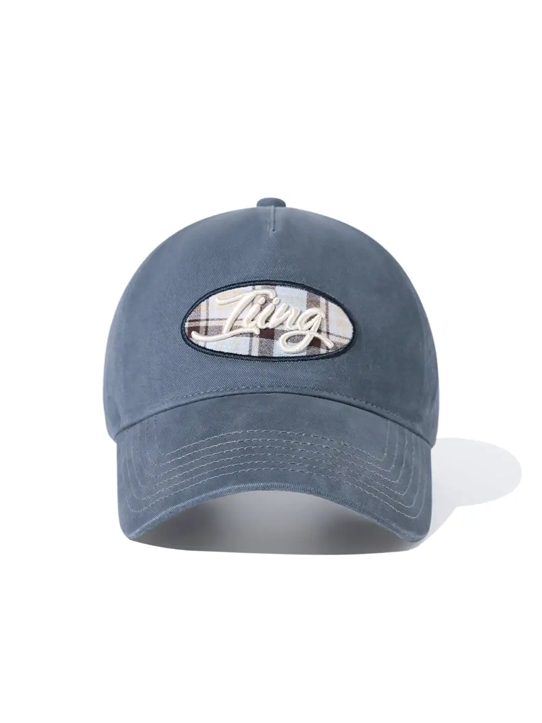IIING | PlaidPop Curved Brim Baseball Cap