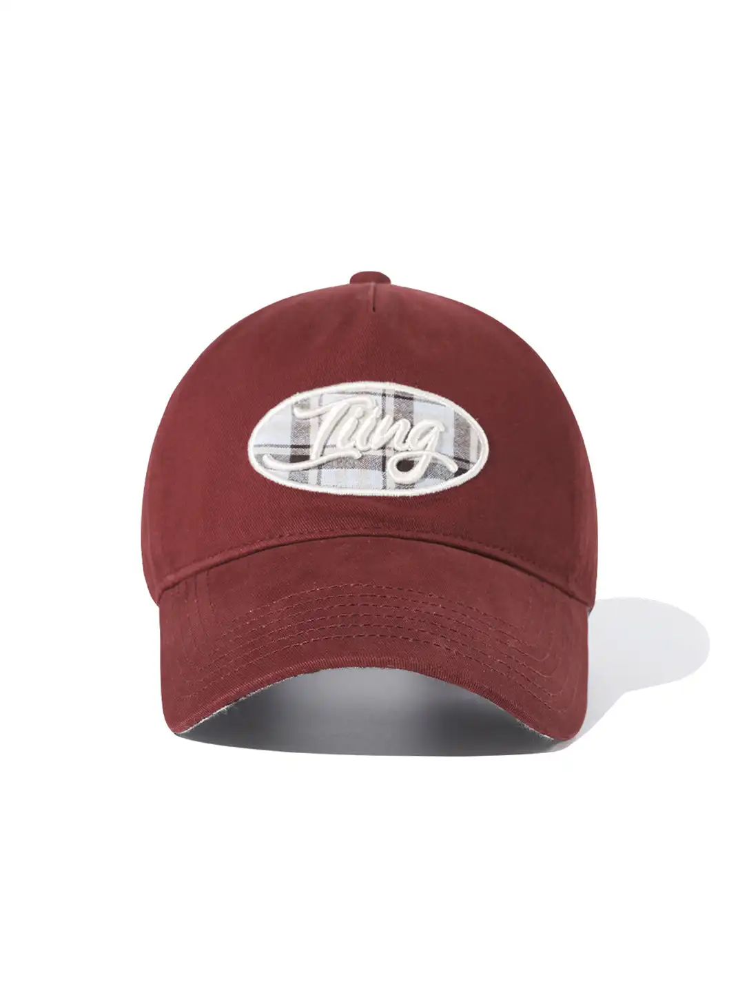 IIING | PlaidPop Curved Brim Baseball Cap