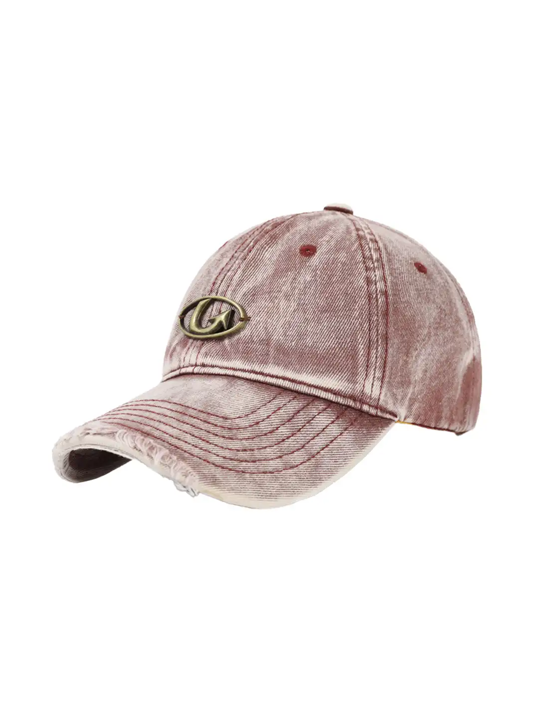 IIING | Curved Brim Washed Denim Baseball Cap