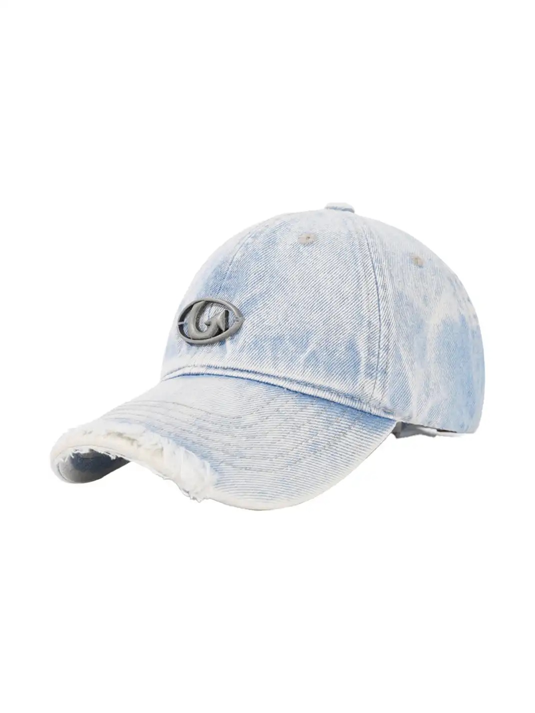 IIING | Curved Brim Washed Denim Baseball Cap
