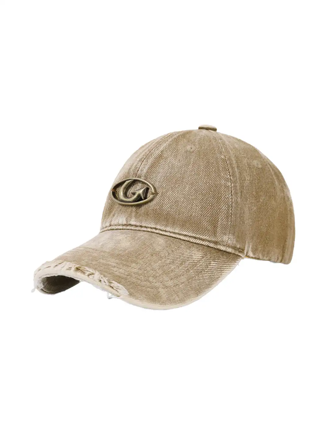 IIING | Curved Brim Washed Denim Baseball Cap