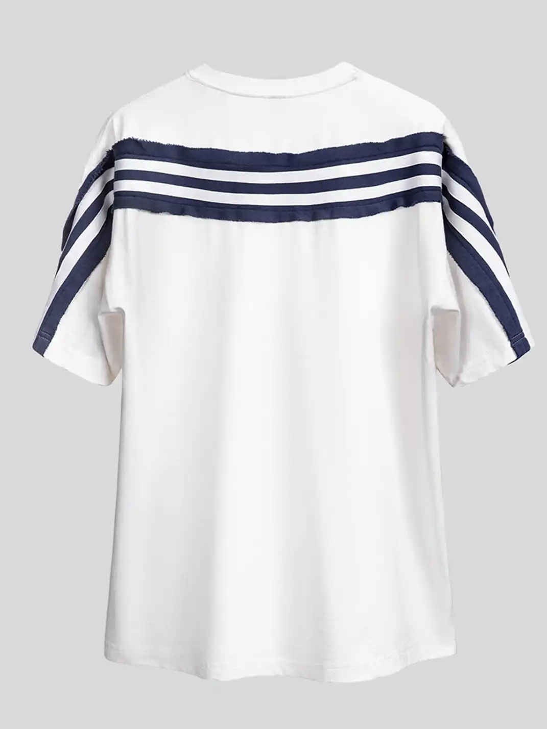 Vanguardia | “VAN" Sports Stripe Cotton T-Shirt
