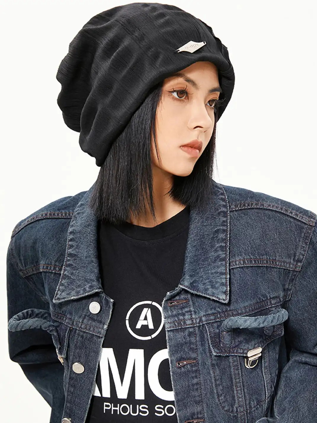 IIING | Cloudgrain Drift Knit Loose-Fit Beanie