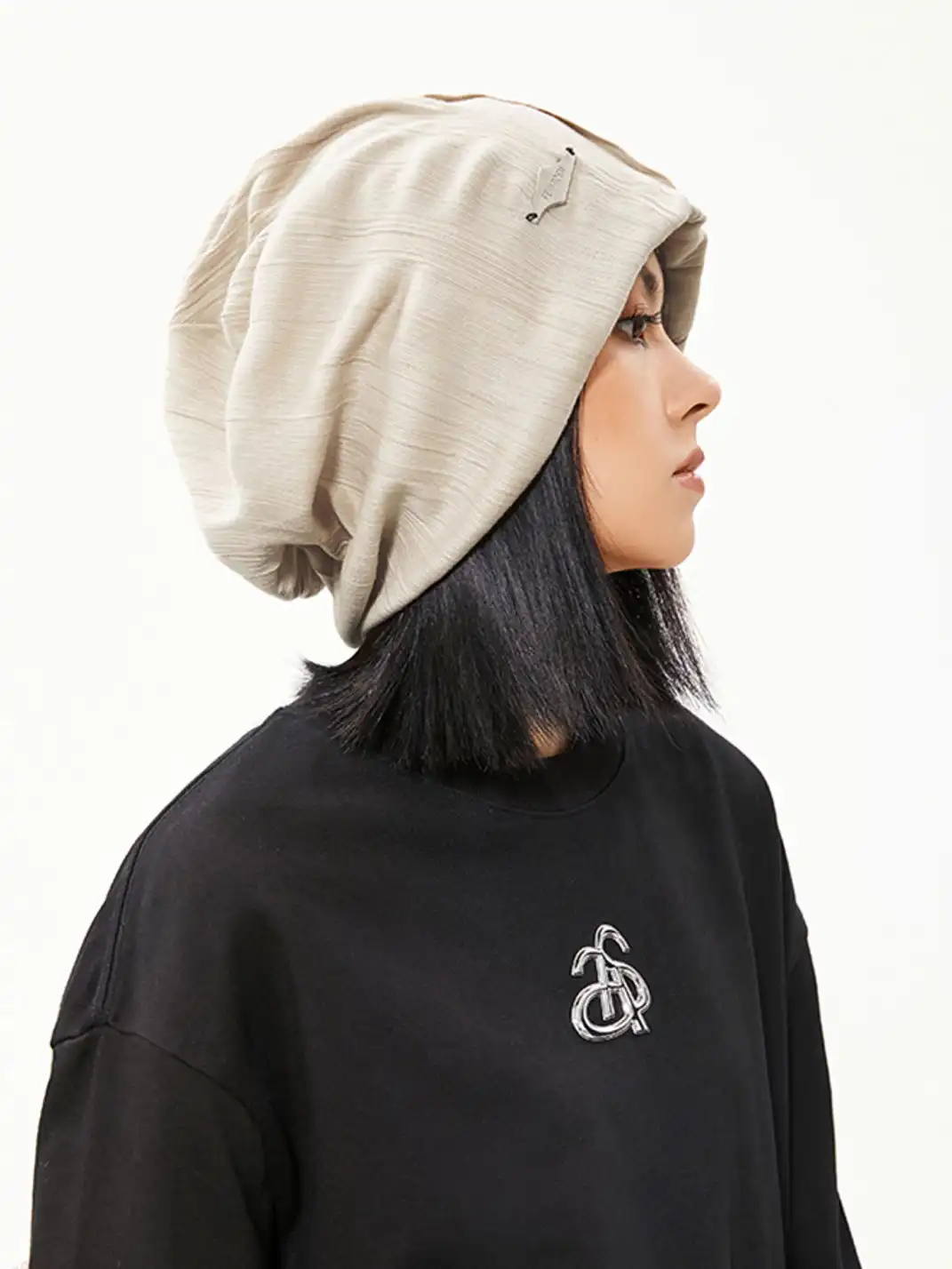 IIING | Cloudgrain Drift Knit Loose-Fit Beanie