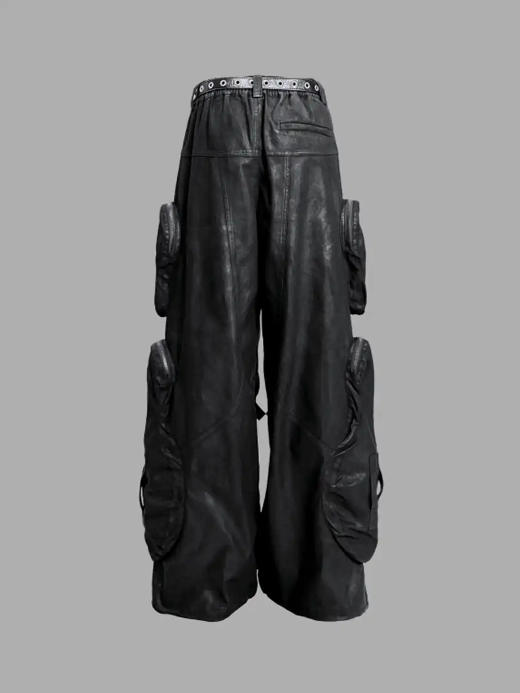 Vanguardia | Dark Pioneer Waxed Loose Utility Pants