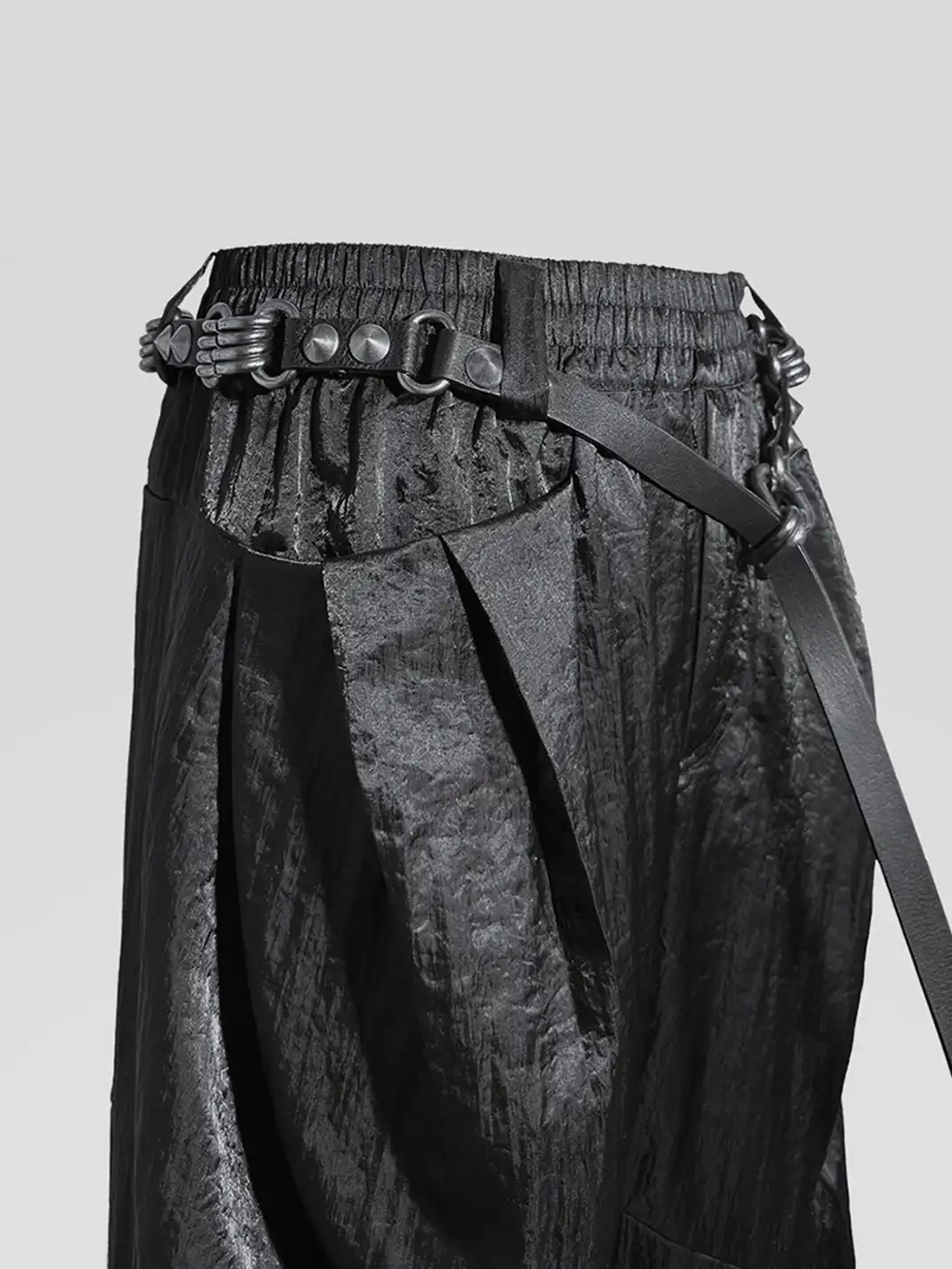 Vanguardia | Cascade Drape Nylon Loose Pants 3.0