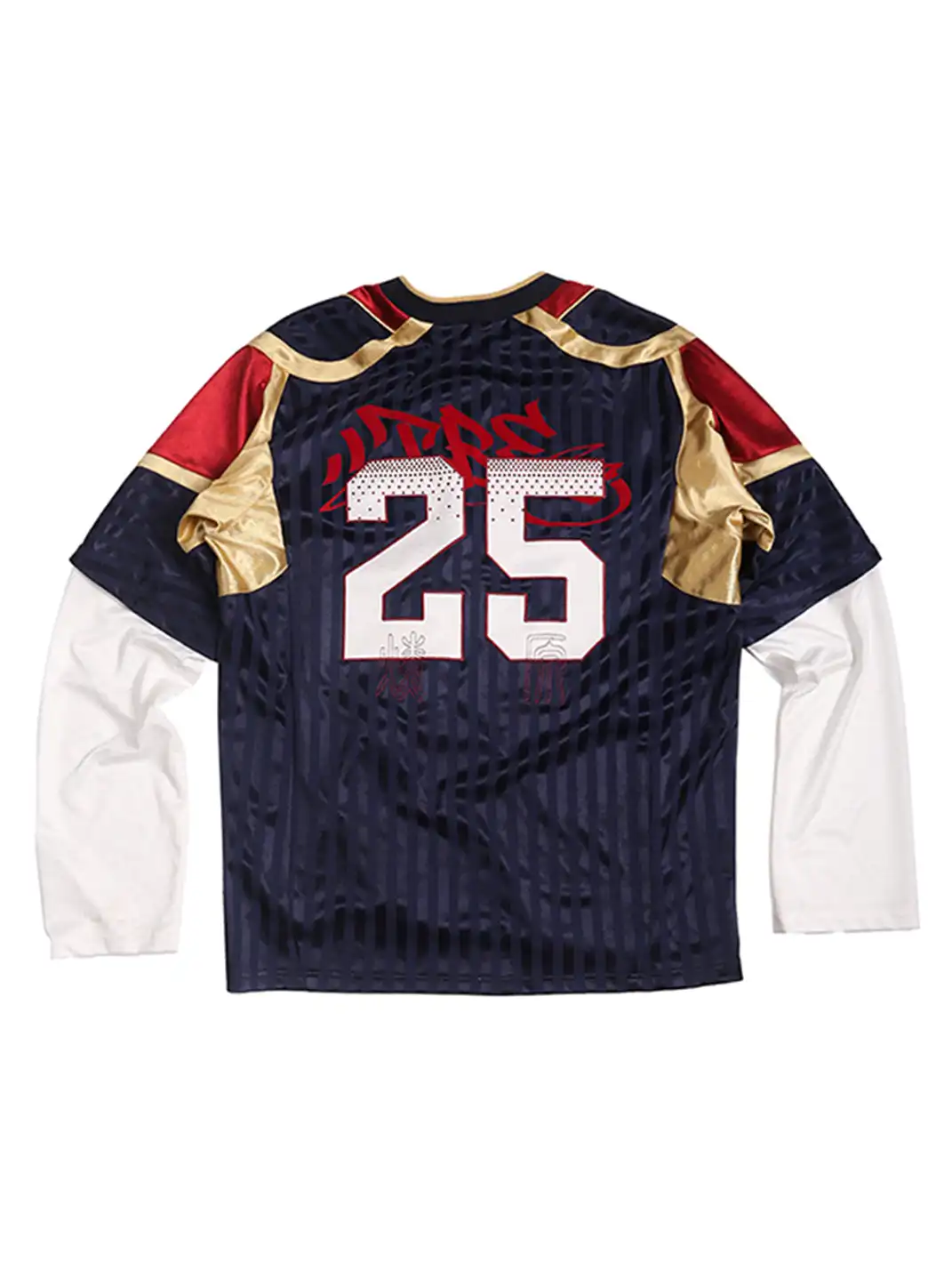 TREclub | Silky Mock Two Piece Hockey Jersey NO.25