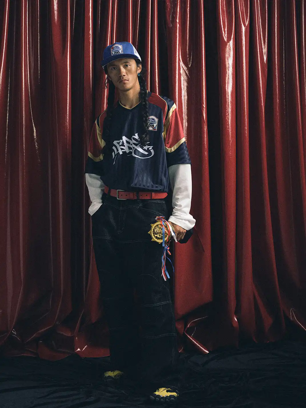 TREclub | Silky Mock Two Piece Hockey Jersey NO.25