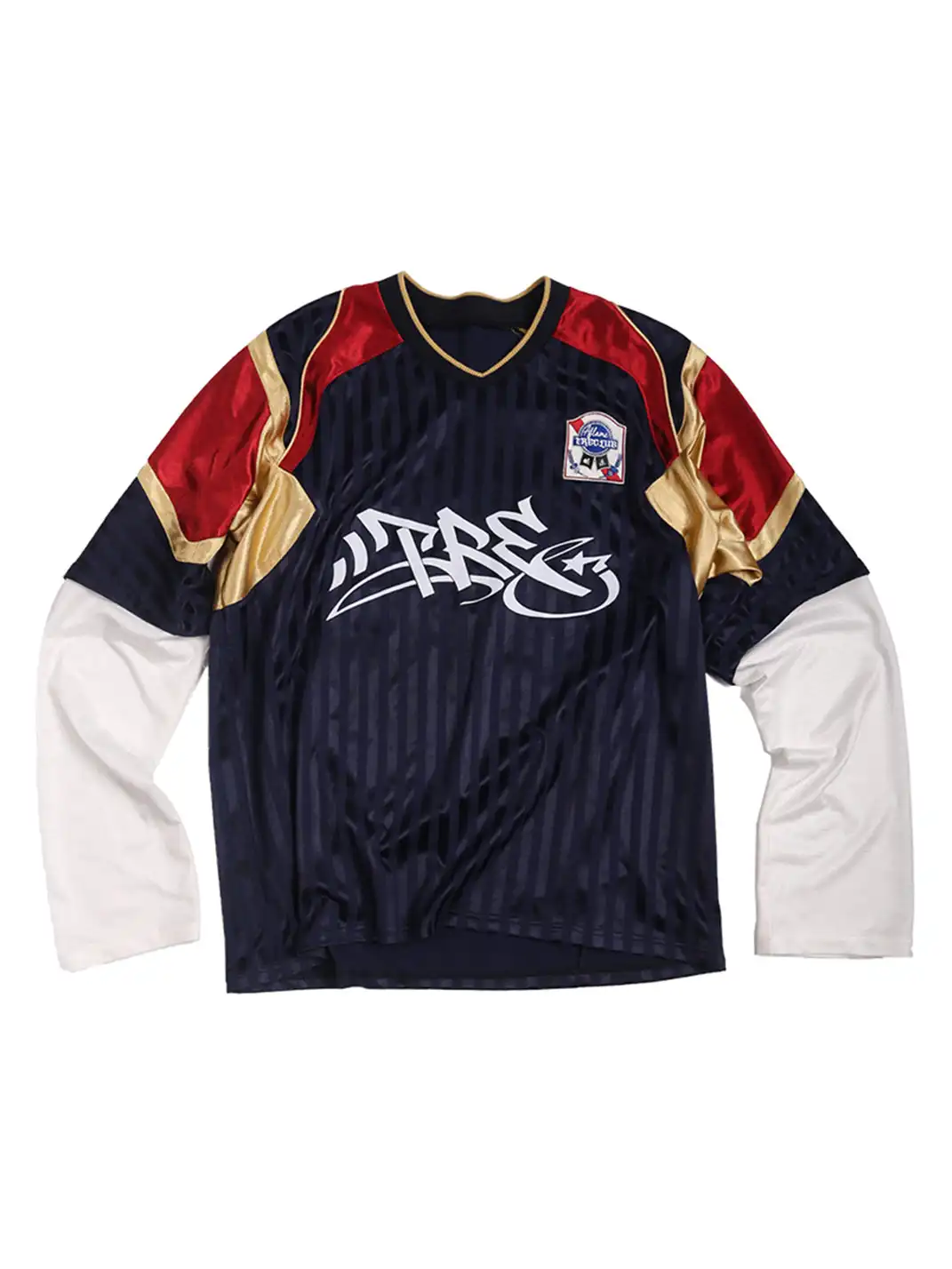 TREclub | Silky Mock Two Piece Hockey Jersey NO.25