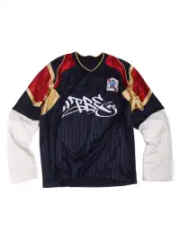 TREclub | Silky Mock Two Piece Hockey Jersey NO.25